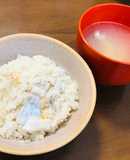 タチウオ炊き込みご飯&お吸い物