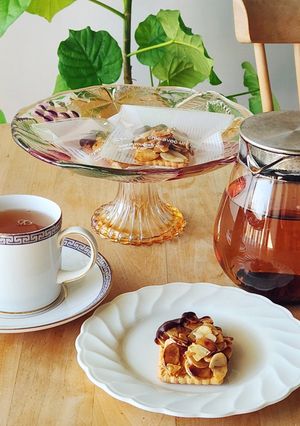 クラフト紅茶☆和紅茶☆金柑アーモンドの日-レシピのメイン写真