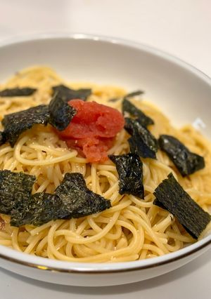 めんたいバター醤油パスタ-レシピのメイン写真