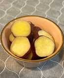 素朴な甘みのさつまいもホクホク煮