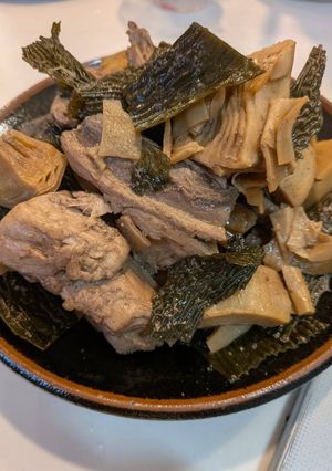 鮪のあらと、とろろめ煮-レシピのメイン写真