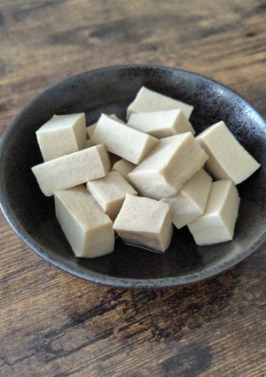 こうや豆腐の煮物-レシピのメイン写真
