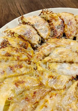 残暑バテ撃退☆肉汁ジュワッ！塩麹ぎょうざ-レシピのメイン写真