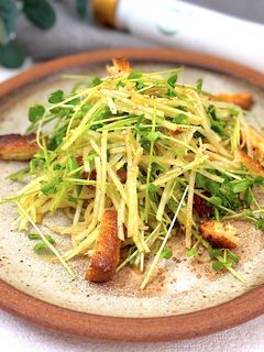 大根と豆苗とお揚げのサラダ-レシピのメイン写真