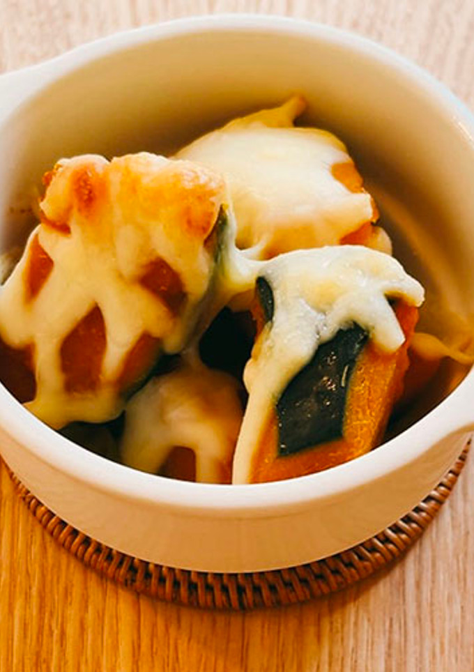 簡単☆かぼちゃのチーズ焼き-レシピのメイン写真