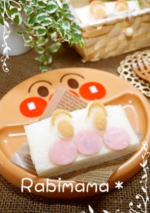 ✿キャラ弁☆アンパンマンの卵サンド✿-レシピのメイン写真