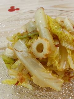 すぐ出来る♪白菜とちくわのお浸し-レシピのメイン写真