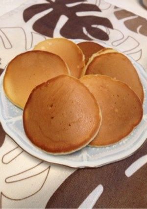 我が家のパンケーキ-レシピのメイン写真