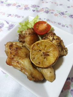 手羽元のレモンマスタード焼き-レシピのメイン写真