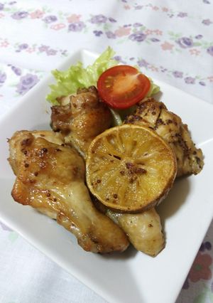 手羽元のレモンマスタード焼き-レシピのメイン写真