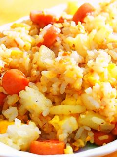 ウインナーとじゃがいものジャーマン炒飯-レシピのメイン写真