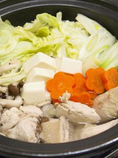 鶏肉ホロホロ♪鶏の水炊き*フルコースで-レシピのメイン写真