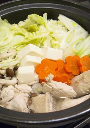 鶏肉ホロホロ♪鶏の水炊き＊フルコースで-レシピのメイン写真