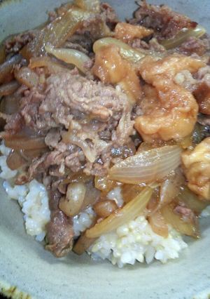 うちの牛丼-レシピのメイン写真
