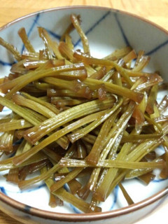 サツマイモの茎の佃煮-レシピのメイン写真