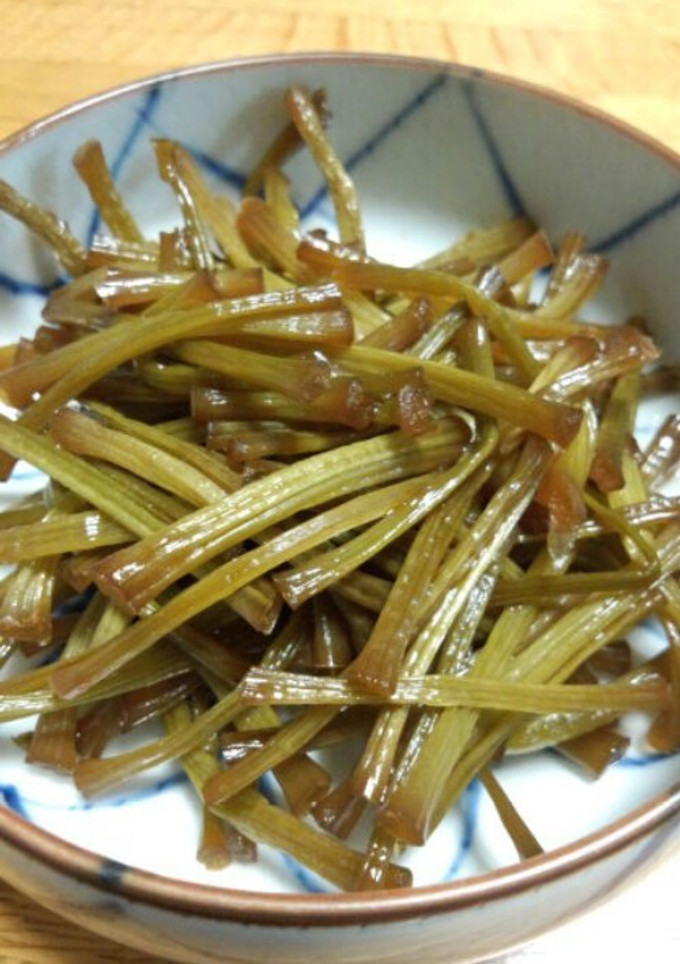 サツマイモの茎の佃煮-レシピのメイン写真