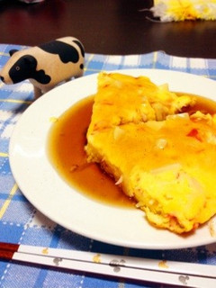 ボリューム万点☆かに玉餡掛け-レシピのメイン写真