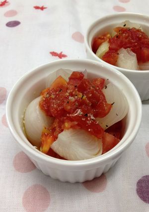 小玉ねぎ＆トマトのイタリアンココット-レシピのメイン写真