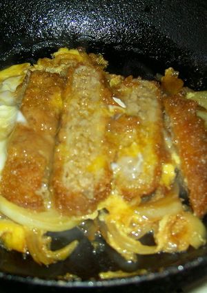 【コストな賞】メンチカツ丼120円-レシピのメイン写真
