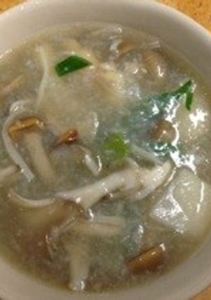 鶏とキノコのトロトロスープ-レシピのメイン写真