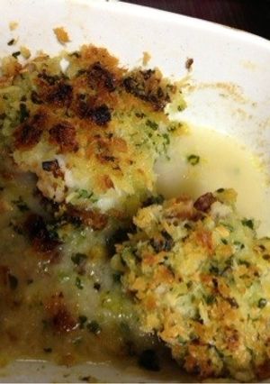 ホタテのガーリックパン粉焼き-レシピのメイン写真