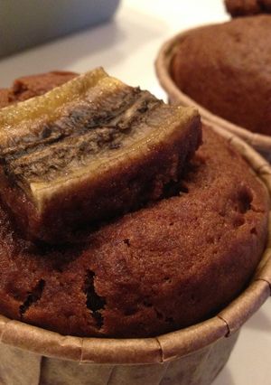 米粉のバナナココアケーキ-レシピのメイン写真