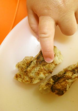 離乳食(中期～完了期)里芋のおやき-レシピのメイン写真