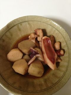 里芋といかの煮物-レシピのメイン写真