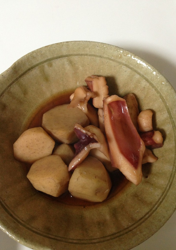 里芋といかの煮物-レシピのメイン写真
