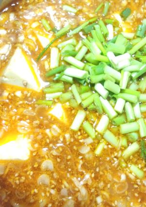 簡単本格辛～い豆腐の担々スープ-レシピのメイン写真