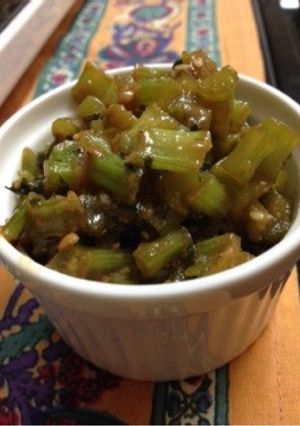 大根の葉味噌炒め-レシピのメイン写真