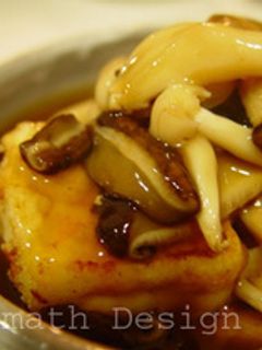 揚げだし豆腐のきのこあんかけ-レシピのメイン写真