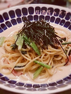 ベーコンと小松菜の和風クリームパスタ-レシピのメイン写真