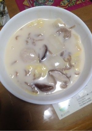 手作り肉団子と白菜のあったかスープ-レシピのメイン写真