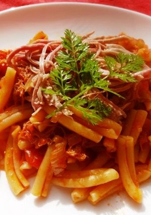 シンプルで本格派♪トマトソースのパスタ-レシピのメイン写真