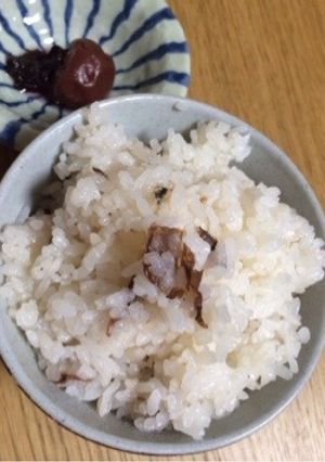 入れるだけ‼︎簡単梅ごはん-レシピのメイン写真