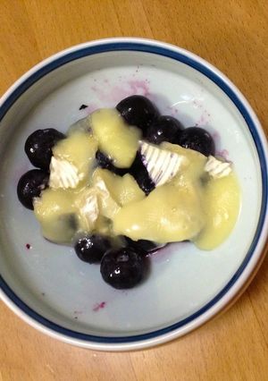 簡単ブルーベリーチーズおやつ-レシピのメイン写真