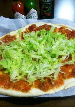 チーズなしピザ-レシピのメイン写真
