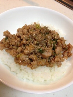ひき肉だけ*すぐ出来る‼絶品ひき肉丼-レシピのメイン写真