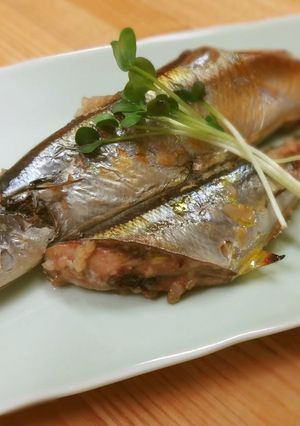 サンマのにんにく塩麹焼き-レシピのメイン写真