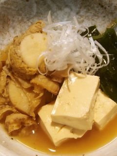 煮物でホッと❤帆立と豆腐の田舎煮-レシピのメイン写真