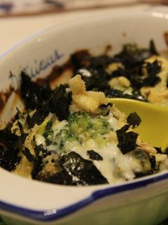 ブロッコリーと海苔のグラタン-レシピのメイン写真