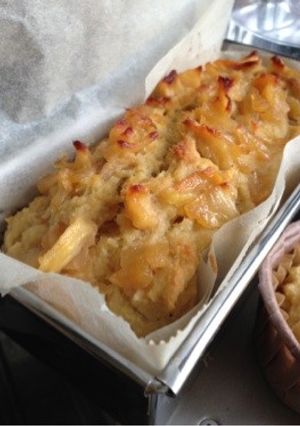 【簡単】リンゴおからパウンドケーキ-レシピのメイン写真
