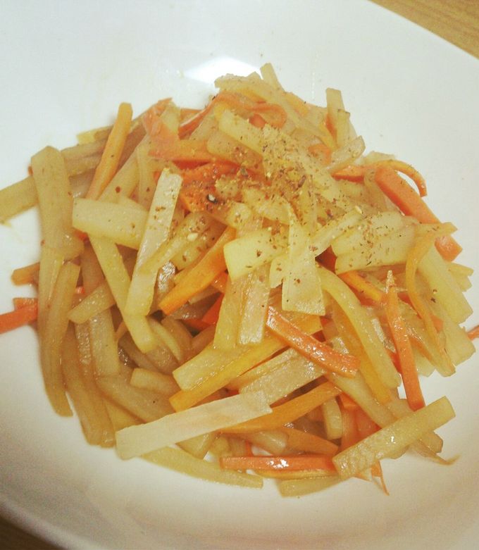 ハマる！！ヤーコンのキンピラ by 三茶ファーム 【クックパッド】 簡単
