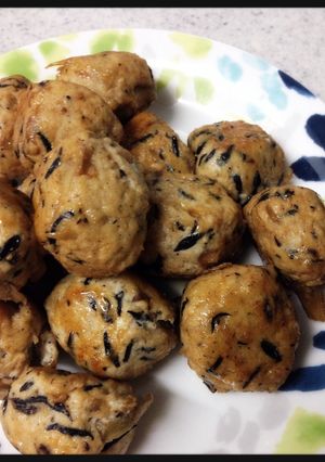 ひじき牛蒡のおから団子-レシピのメイン写真