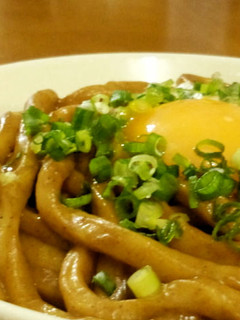 釜玉風♥カレーうどん-レシピのメイン写真