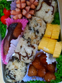毎日のお弁当○おにぎり弁当-レシピのメイン写真