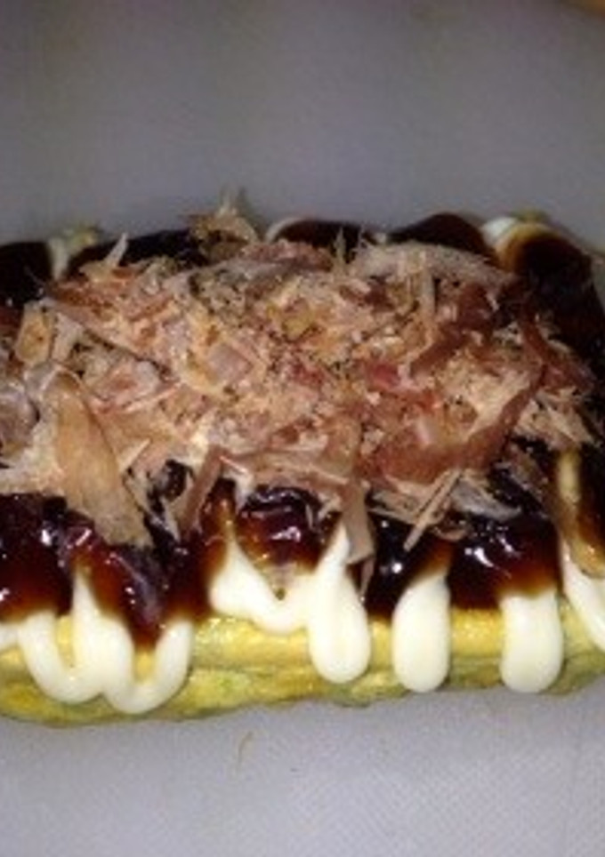 簡単♪卵とキャベツで作るお好み焼き風-レシピのメイン写真