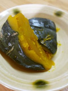 かぼちゃの黒糖煮-レシピのメイン写真