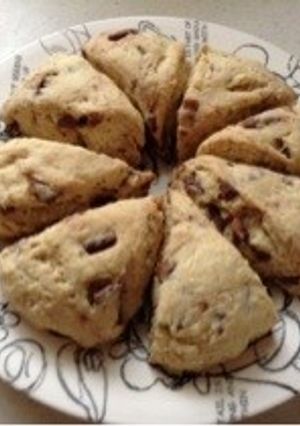 簡単 スタバ風 チョコスコーン-レシピのメイン写真